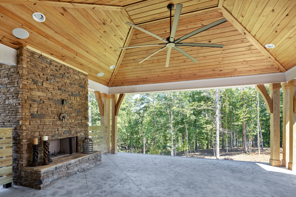 Outdoor Living Design Fireplace